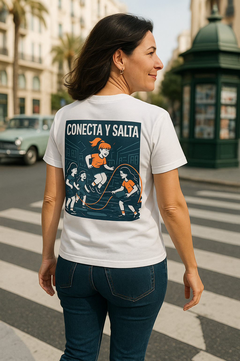 ¡Conéctate y Salta! Revive la Diversión de la Infancia con Este Imperdible Diseño Retro