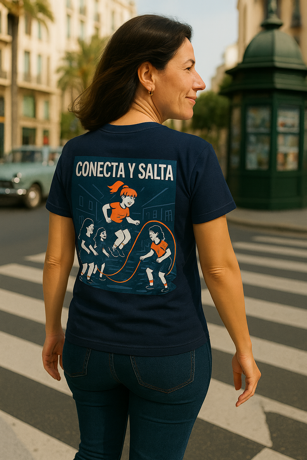 ¡Conéctate y Salta! Revive la Diversión de la Infancia con Este Imperdible Diseño Retro