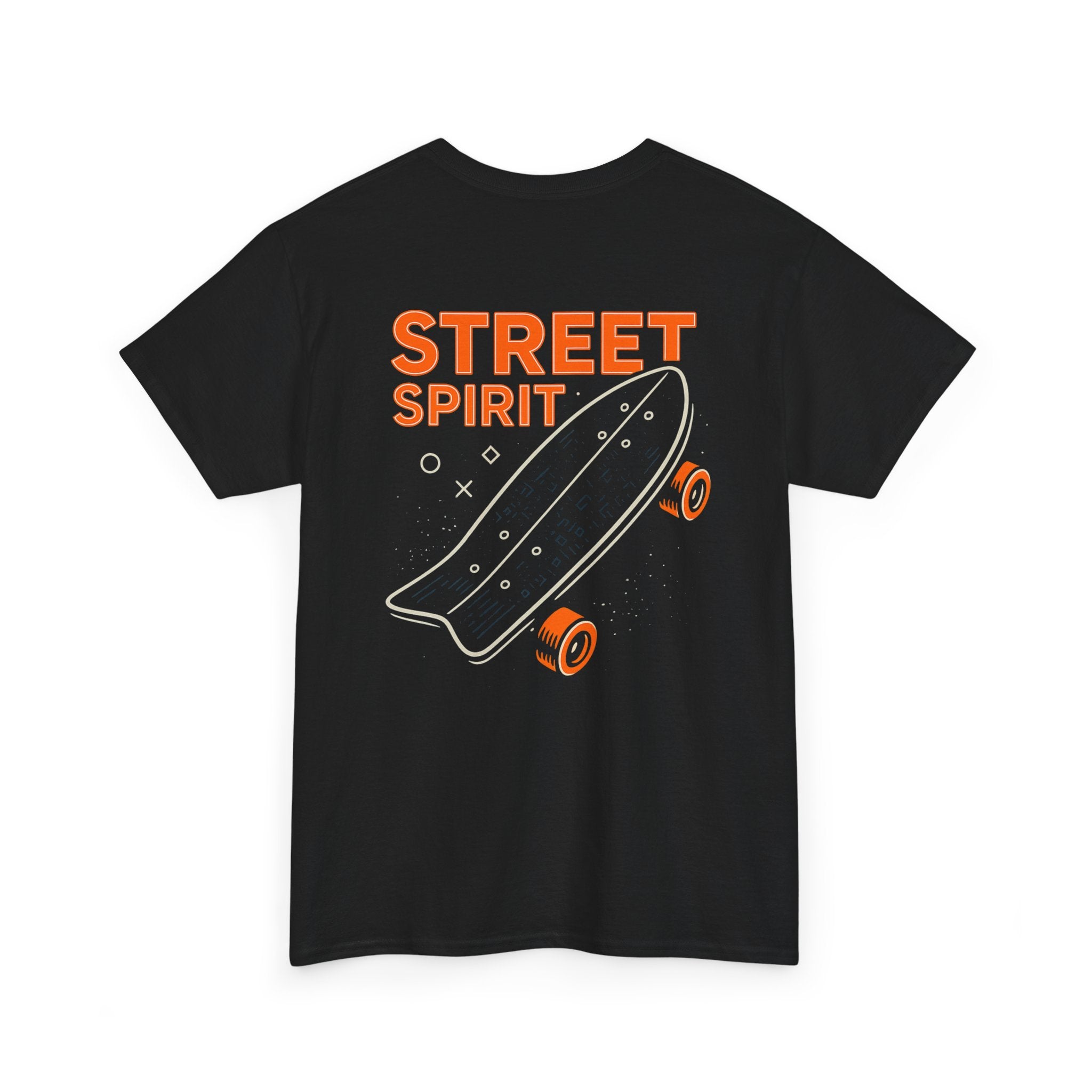 Patineta old-school, fishtail, Skateboard Retro, Street Spirit 80s, Camiseta Unisex Skater Vintage, Cultura Urbana, T-Shirt Skate Nostálgica