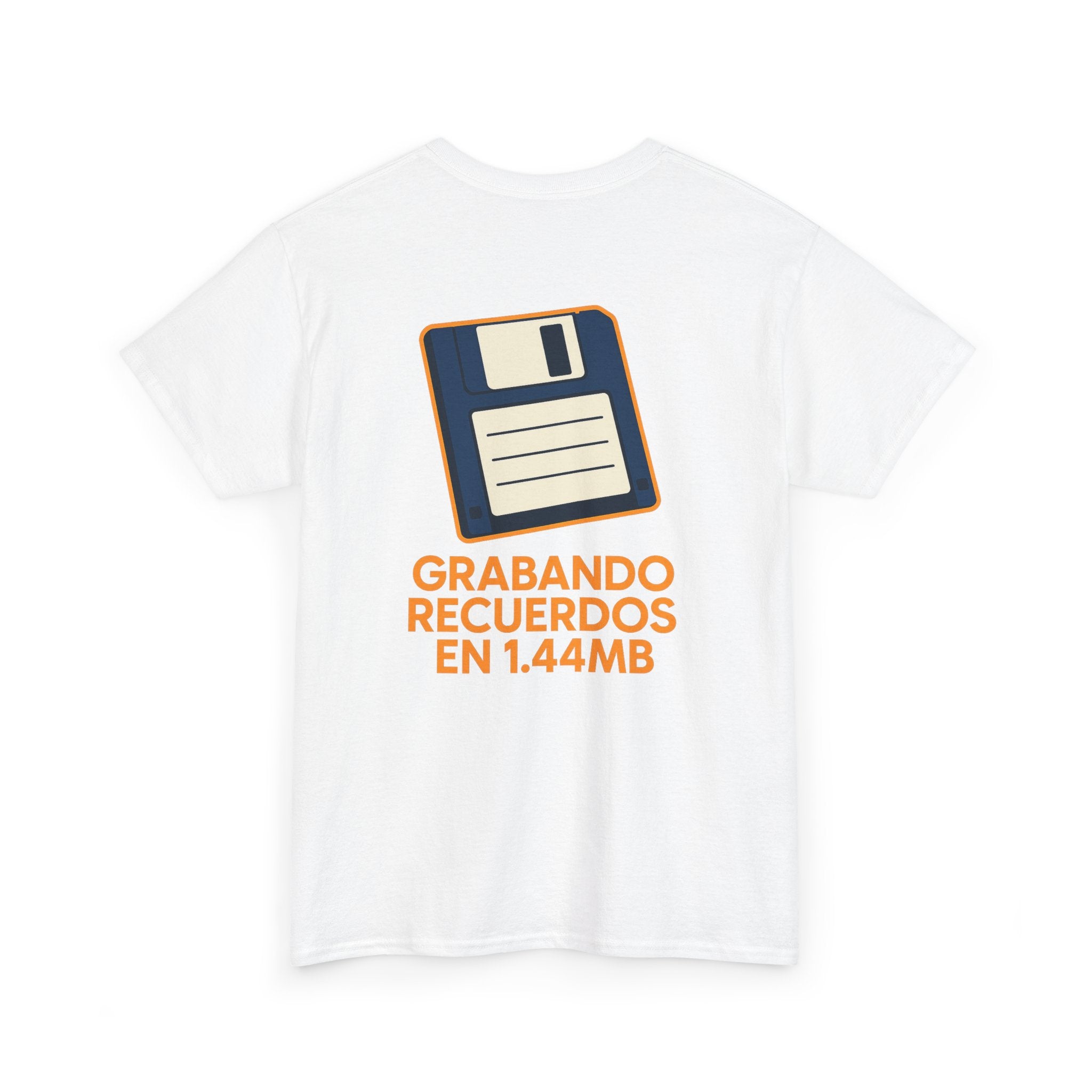 Grabando Recuerdos en 1.44MB, Camiseta Retro Unisex con Diskette Vintage, Floppy Disk, Vintage Computer, Nostalgic Tech Shirt, Geek Gift