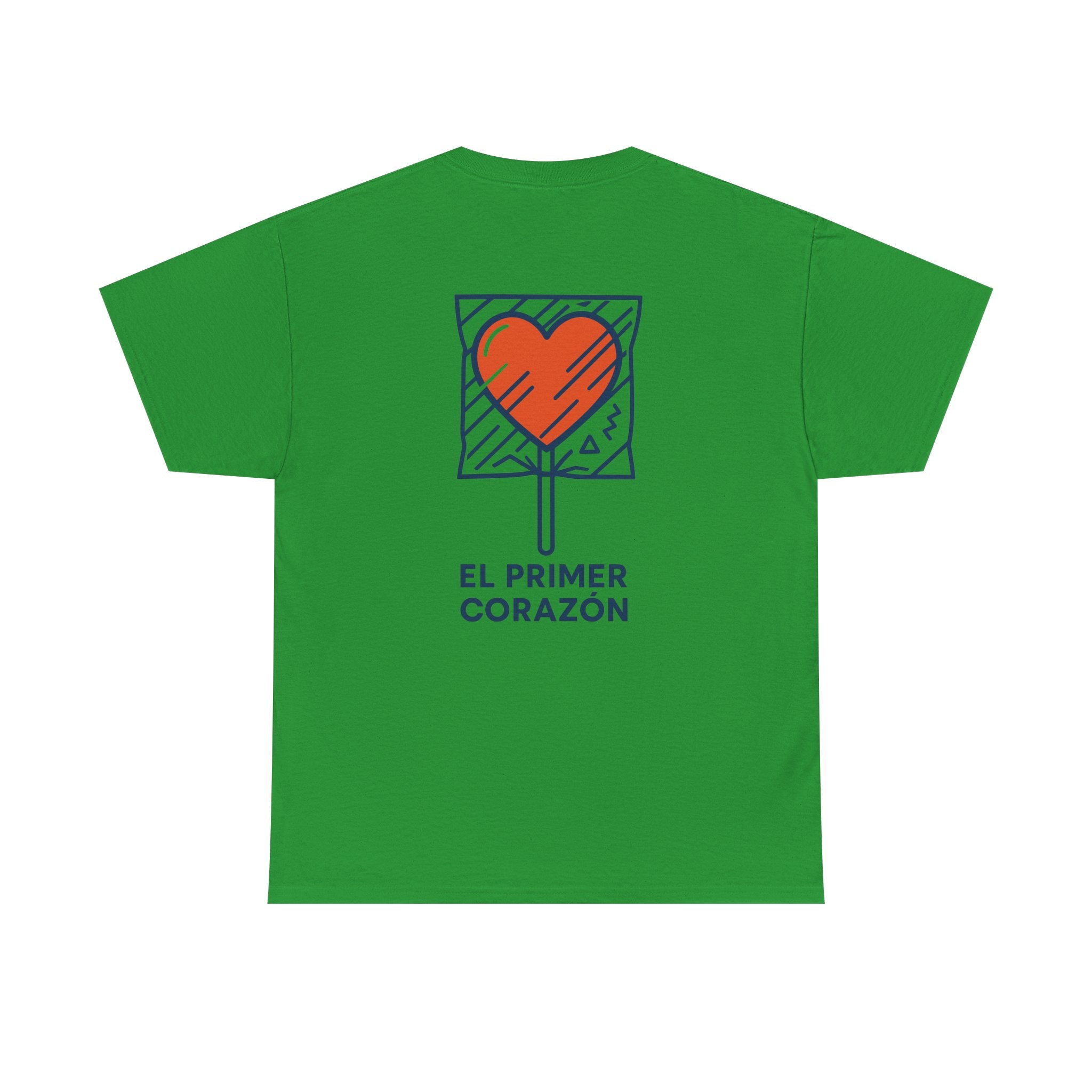 Camiseta El Primer Corazón, T-Shirt Retro Amor 80s, Gen X España, Diseño Nostálgico Dulces de Juguete