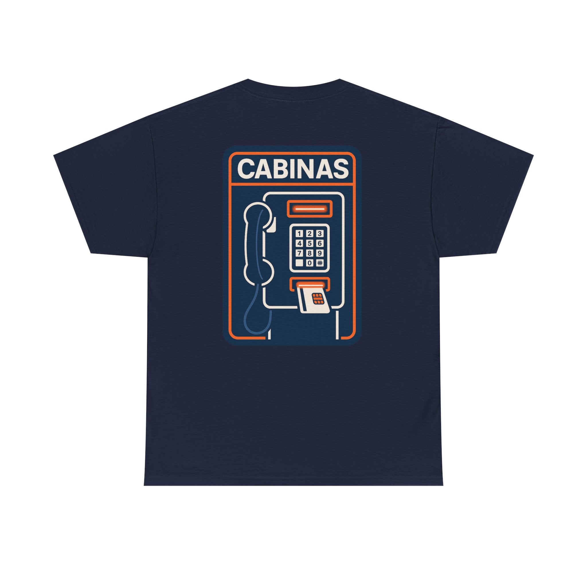 Camiseta Cabina Telefónica, T-Shirt Retro 80s, Recuerdos de Teléfono Público, Diseño Nostálgico Generación X