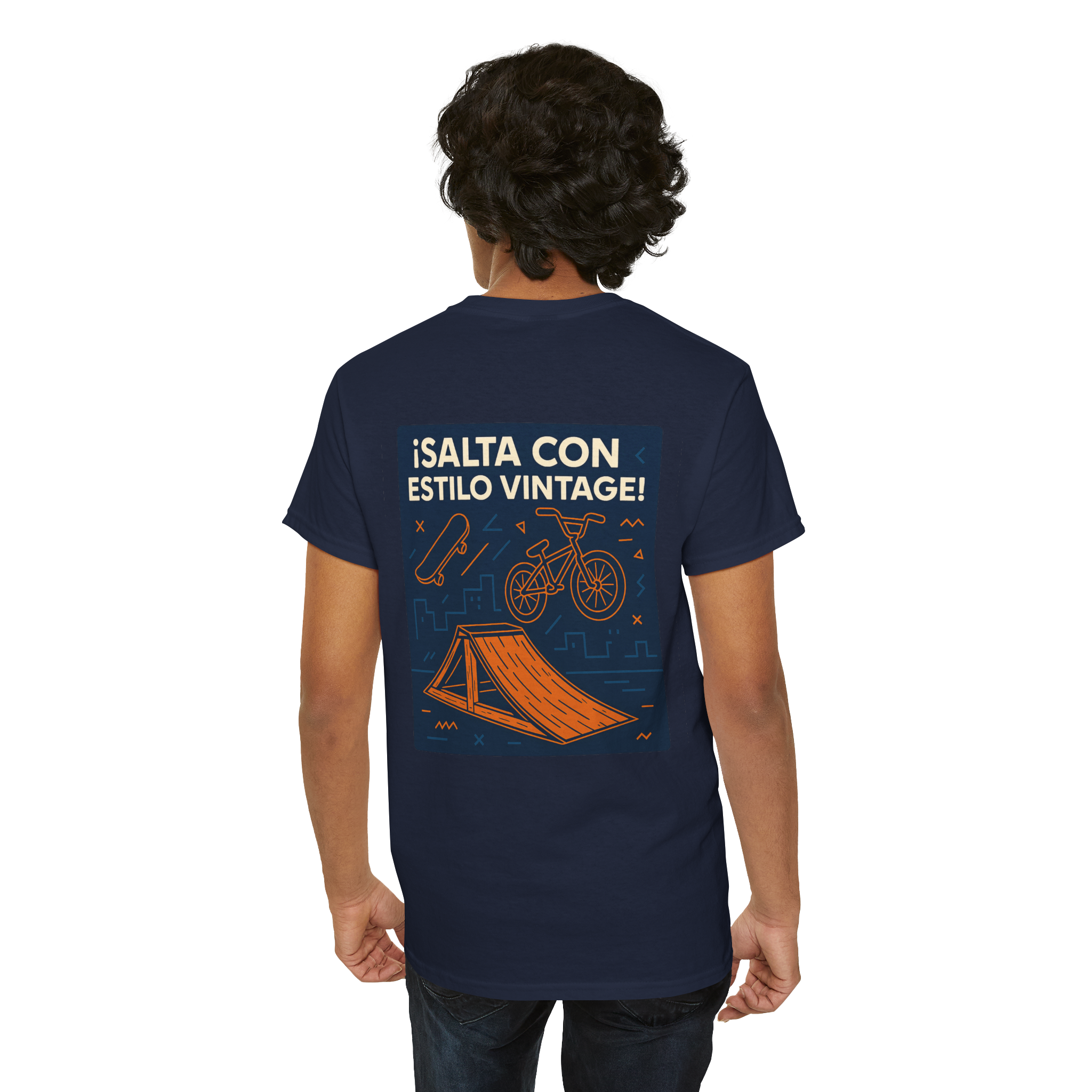 La Rampa de los 80s, Camiseta Skate Retro 80s, Salta con Estilo Camiseta Unisex, Regalo para Riders y Skaters, Camiseta Urbana