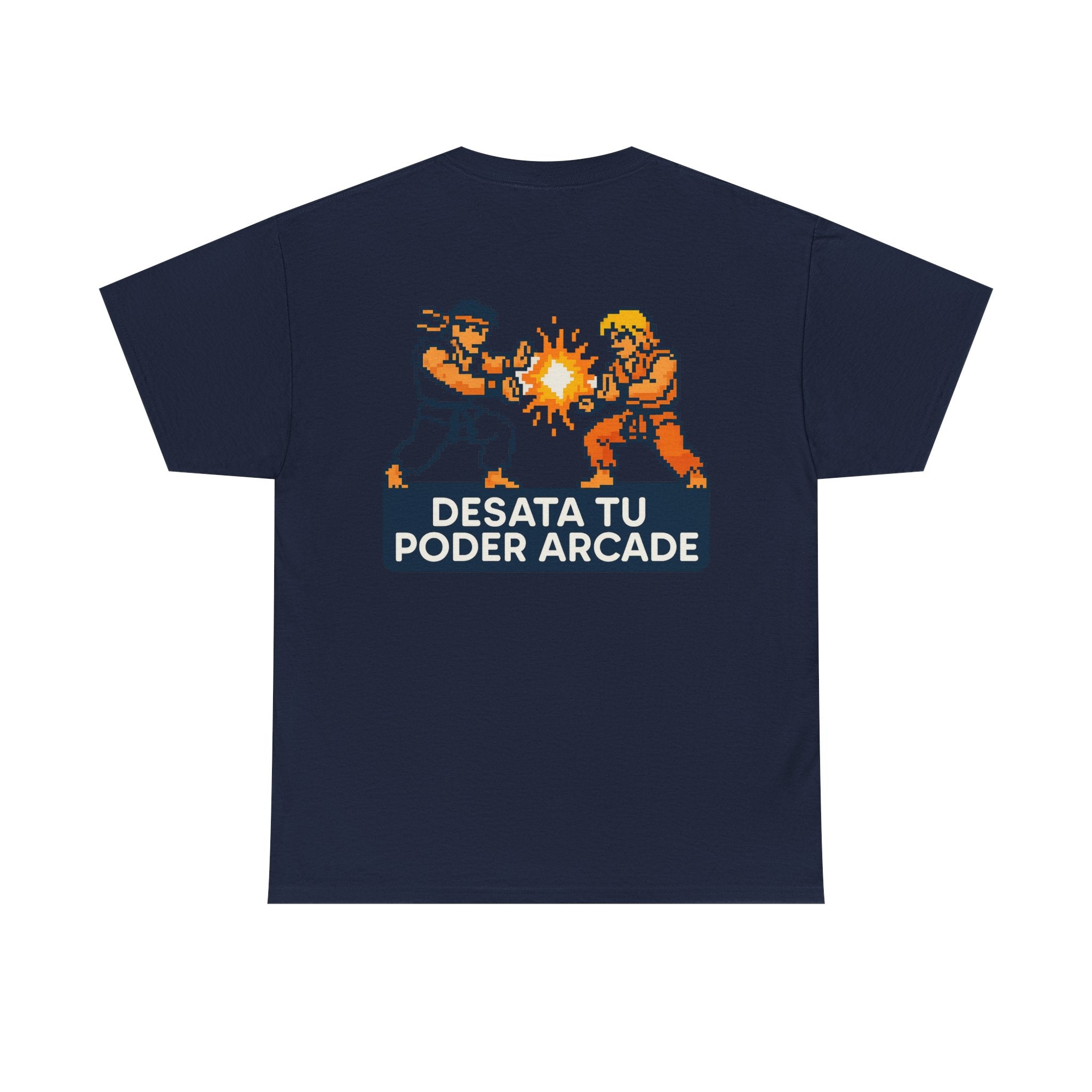 Desata Tu Poder Arcade, Camiseta Retro Unisex Peleas Pixel, Arcade Fighters Tee, Classic Gamer Shirt, Vintage Joystick Combo, Gaming
