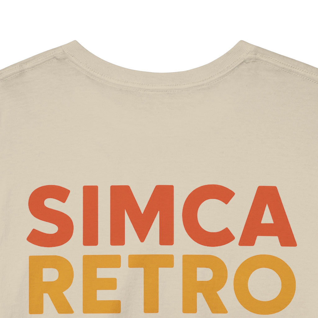Camiseta Simca Retro, Coche Clásico 70s 80s, Vacaciones Gen X, Estilo Vintage Español, Sunset Car Shirt, Regalo Nostálgico Unisex