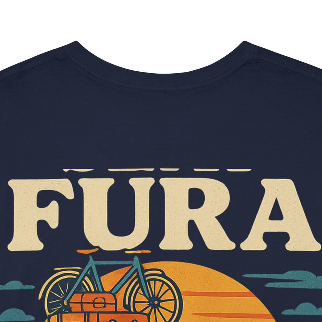 Camiseta Seat Fura Retro, Coche Clásico Gen X España, Diseño Vacaciones 80s, T-Shirt Nostálgico Vintage