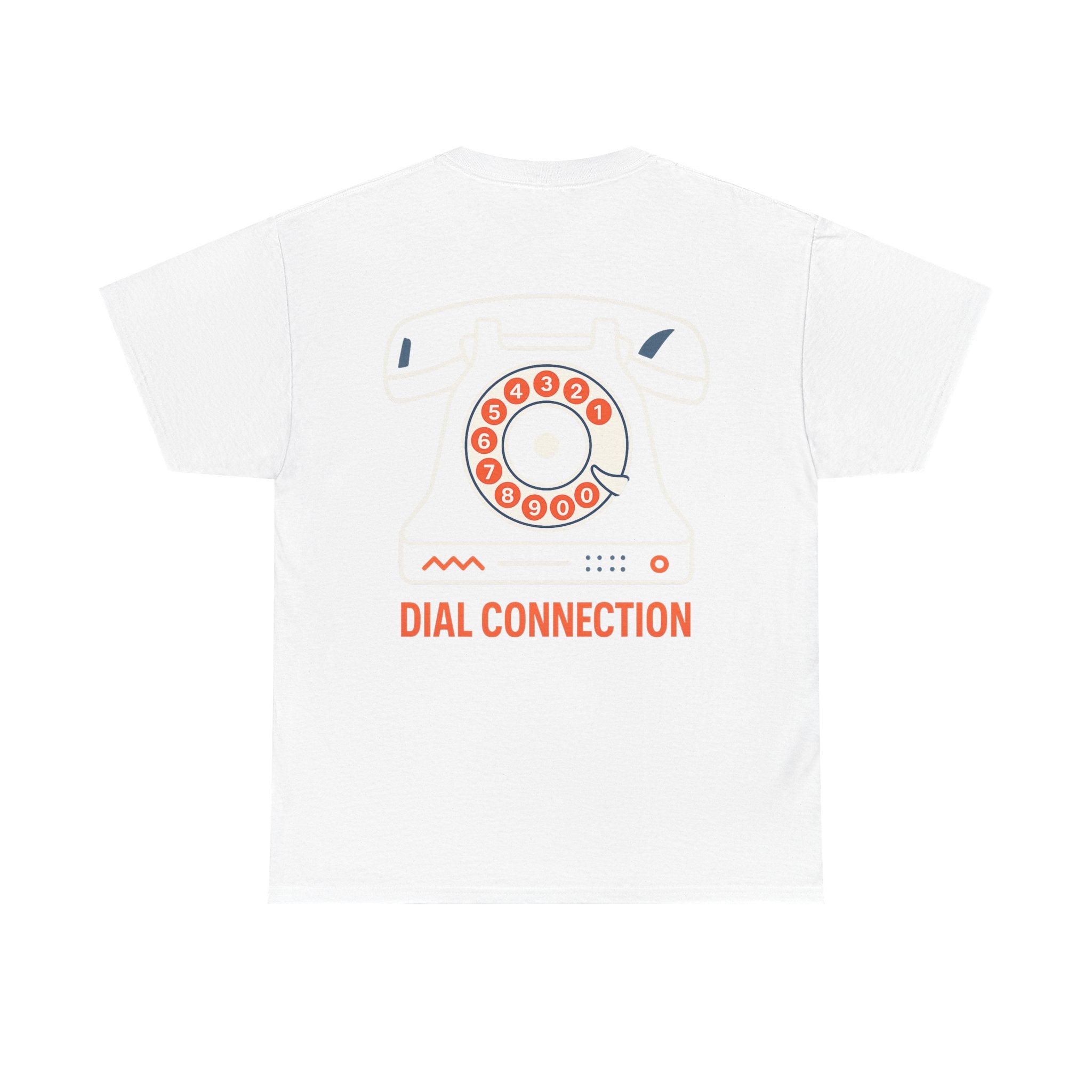 Camiseta Retro Teléfono de Disco, Estilo Vintage 80s