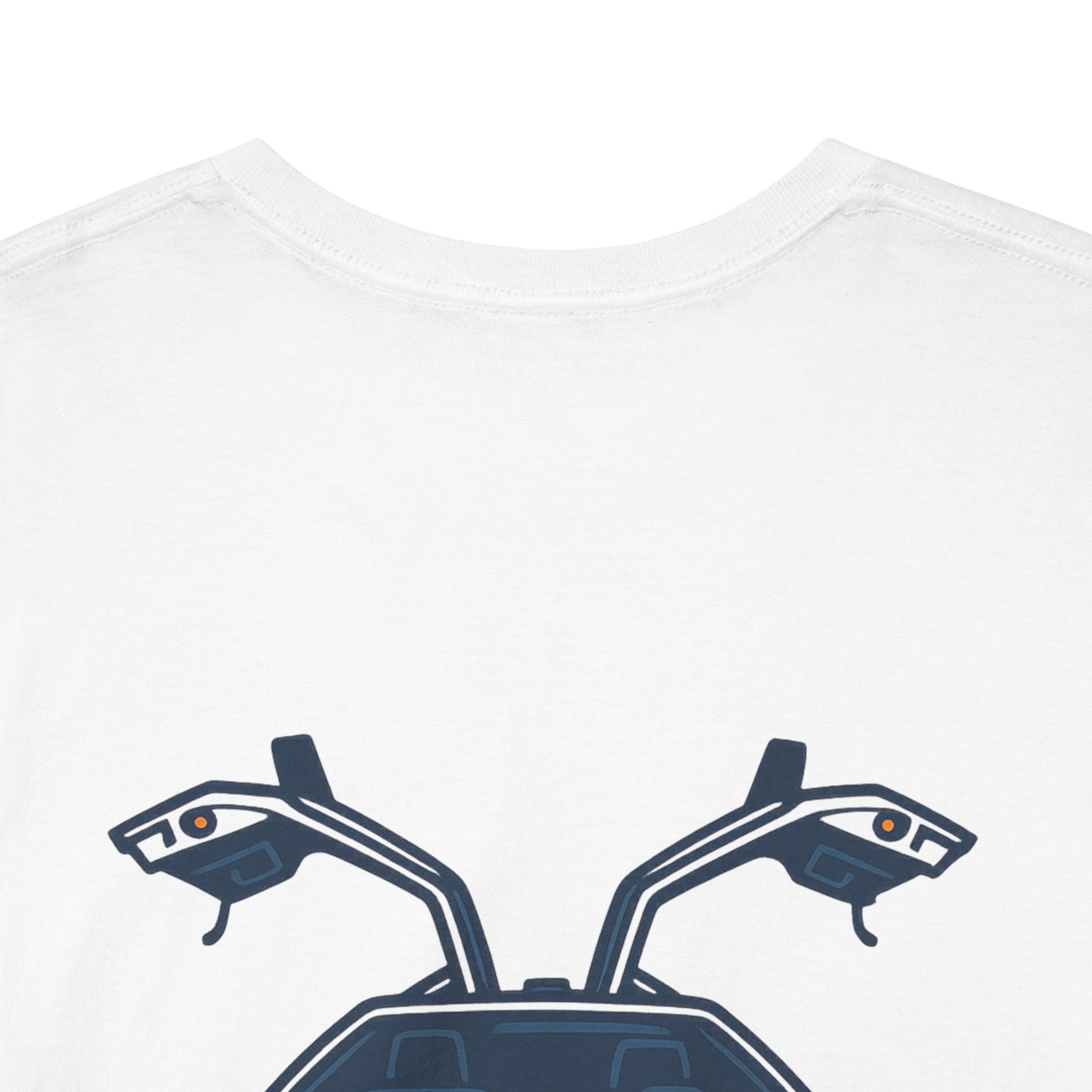 Camiseta DeLorean, T-Shirt Retro Regreso al Futuro, Nostalgia 80s, Diseño Vintage Doc y Marty