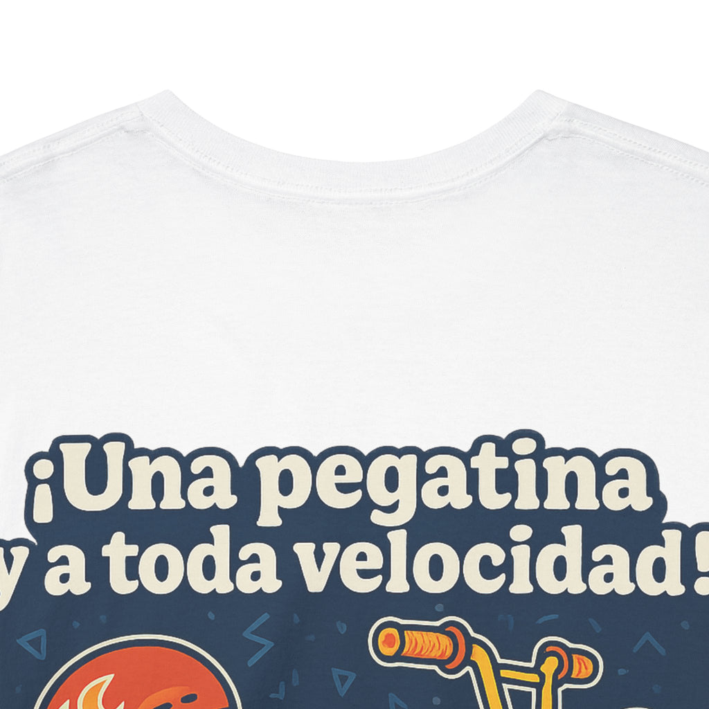 Camiseta Retro Bicicleta Infantil, Camiseta BMX Vintage 80s, Look Nostálgico con Pegatinas, Camiseta Unisex para Aventureros