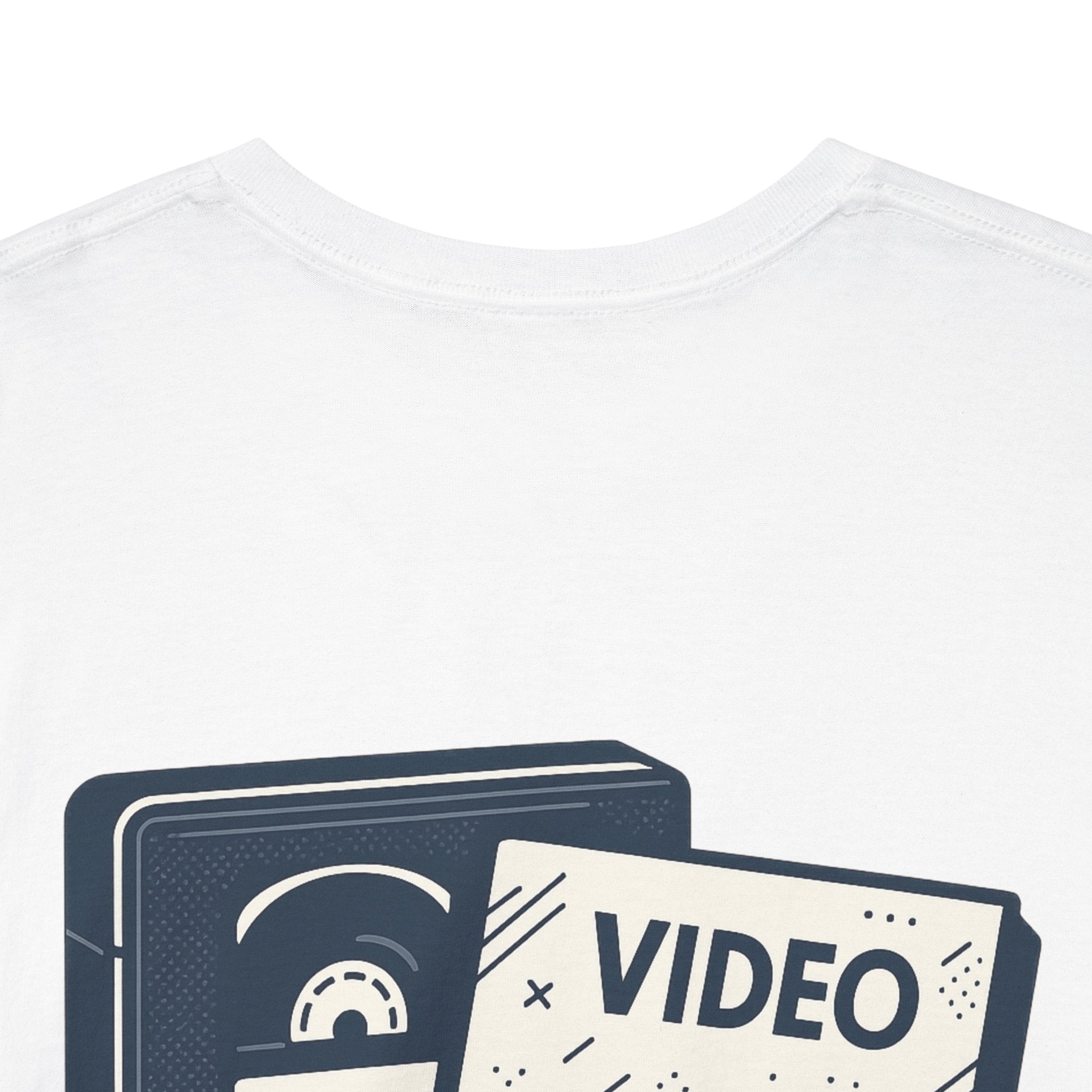 Camiseta VHS Retro, T-Shirt Clásico 80s, Recuerdos de Video, Gen X Nostalgia, Diseño Vintage Películas