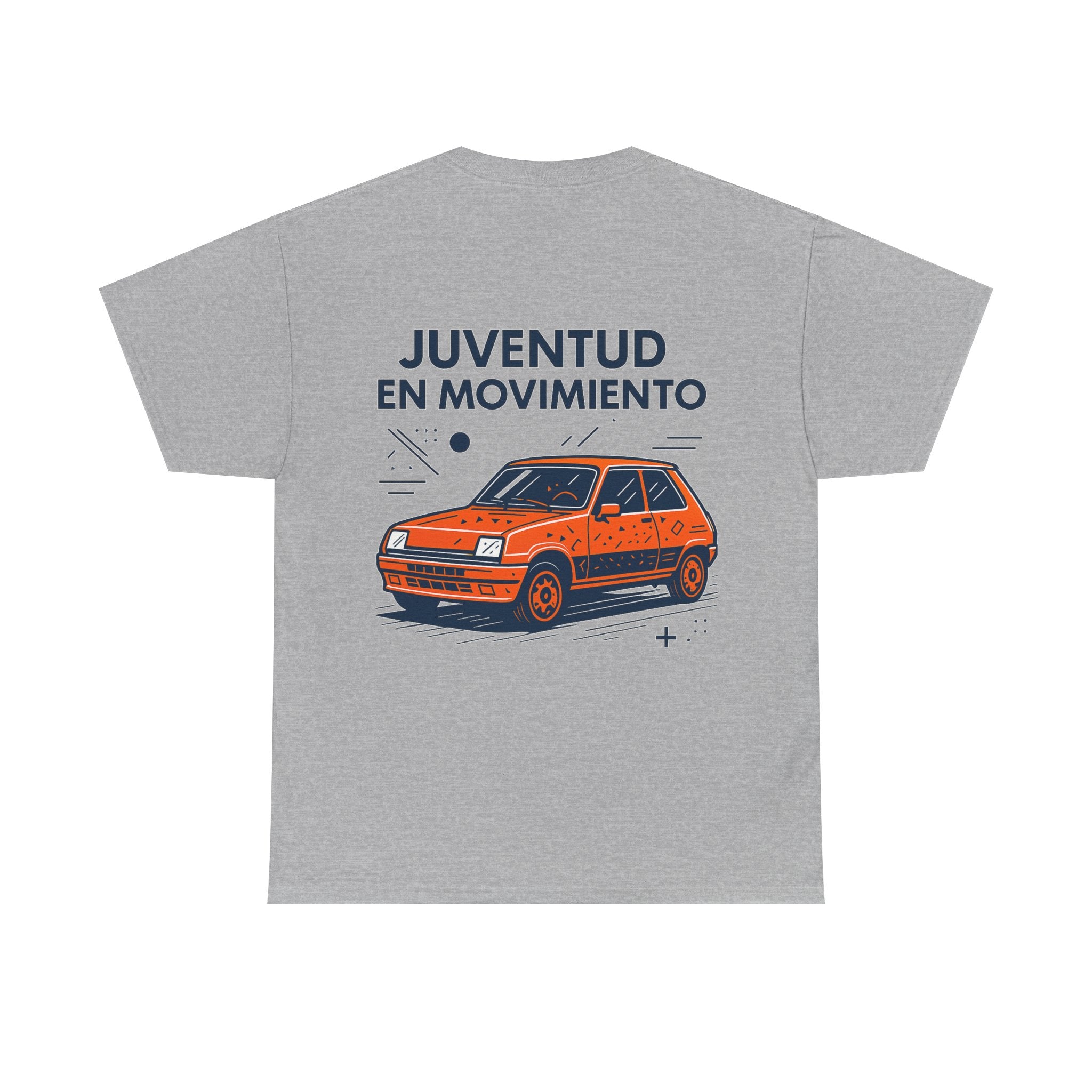 Camiseta Renault 5 Retro, Juventud 80s España, T-Shirt Vintage Gen X, Coche Clásico R5 Unisex, Diseño Nostálgico Juvenil
