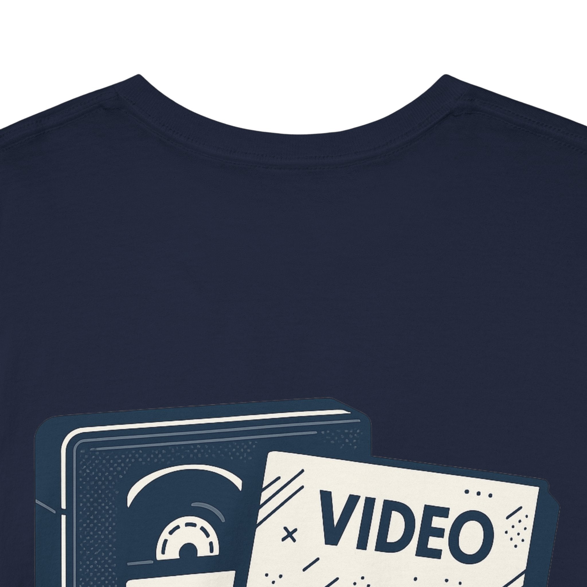 Camiseta VHS Retro, T-Shirt Clásico 80s, Recuerdos de Video, Gen X Nostalgia, Diseño Vintage Películas
