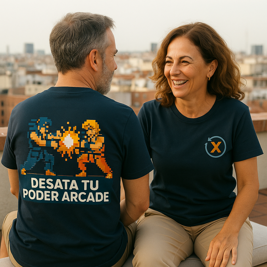 Desata Tu Poder Arcade, Camiseta Retro Unisex Peleas Pixel, Arcade Fighters Tee, Classic Gamer Shirt, Vintage Joystick Combo, Gaming