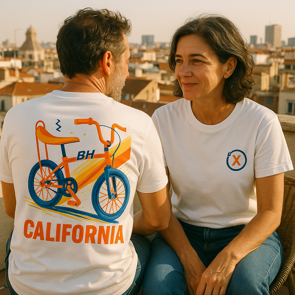 ¡Vuelve a los 80s con la Bicicleta California! Estilo Retro para Generación X
