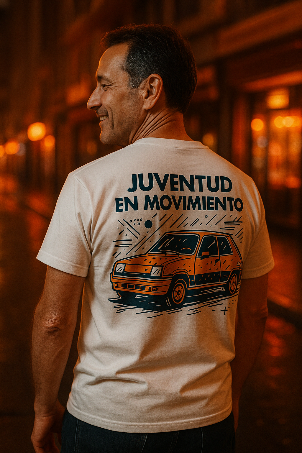 Camiseta Renault 5 Retro, Juventud 80s España, T-Shirt Vintage Gen X, Coche Clásico R5 Unisex, Diseño Nostálgico Juvenil
