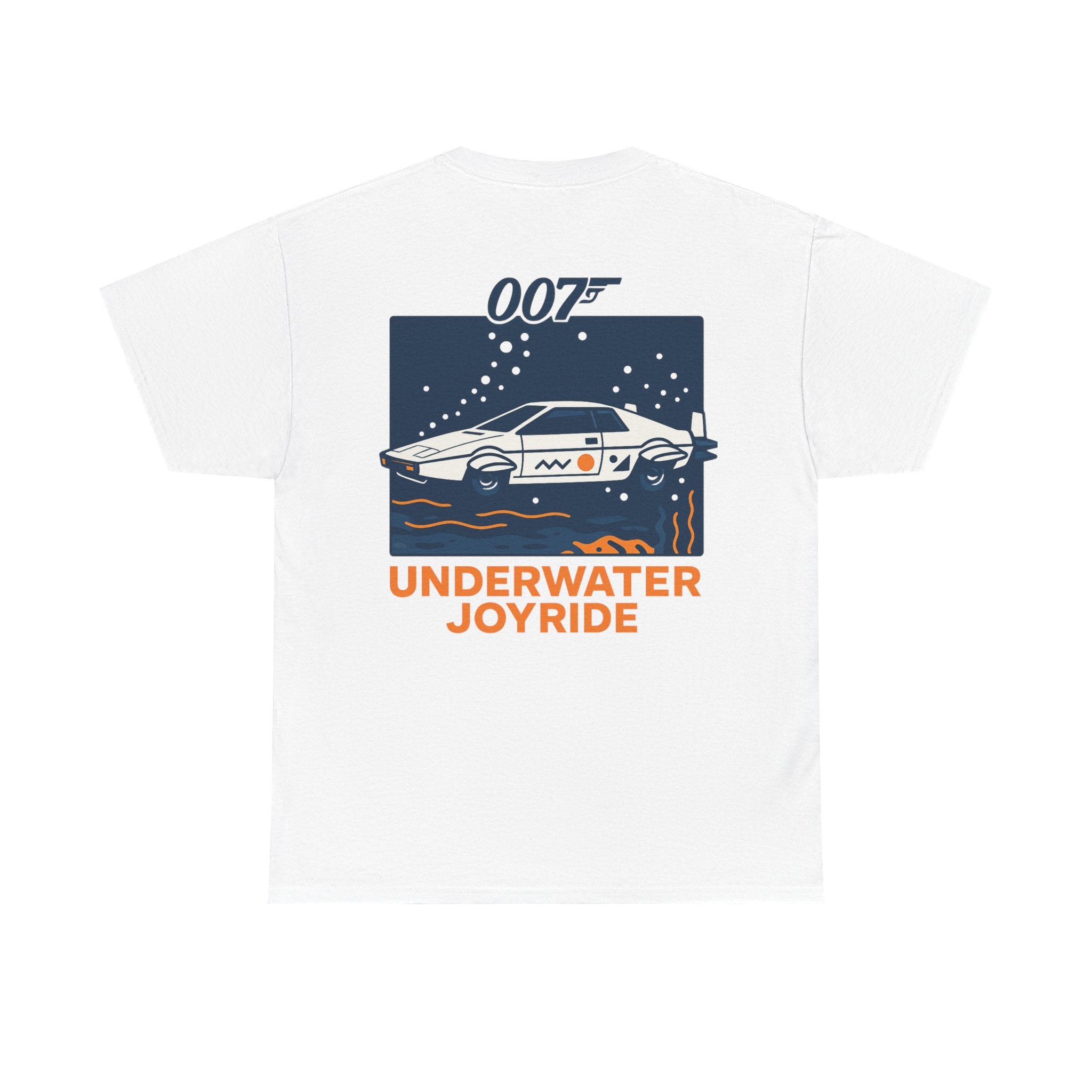 Camiseta Lotus Espirit, T-Shirt James Bond 007, Aventura Retro, Diseño Acuático, Nostalgia de Películas