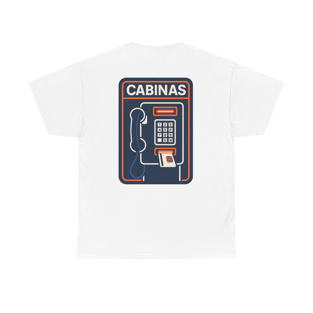 Camiseta Cabina Telefónica, T-Shirt Retro 80s, Recuerdos de Teléfono Público, Diseño Nostálgico Generación X