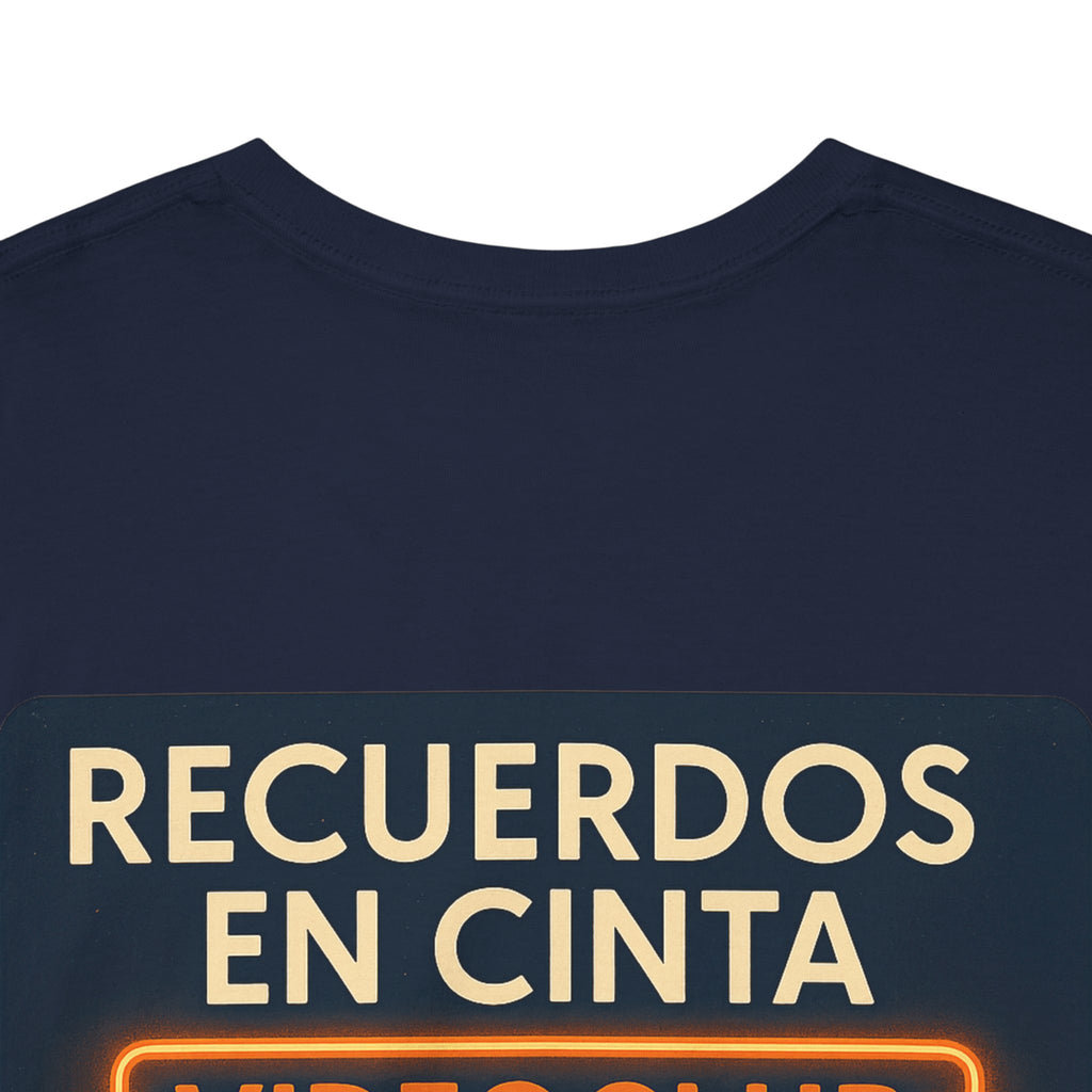 Recuerdos en Cinta, Camiseta Retro Unisex de Videoclub y VHS, Generación X, Vintage Videoclub, Movie Rental, 80s 90s Nostalgia, VHS Tape,