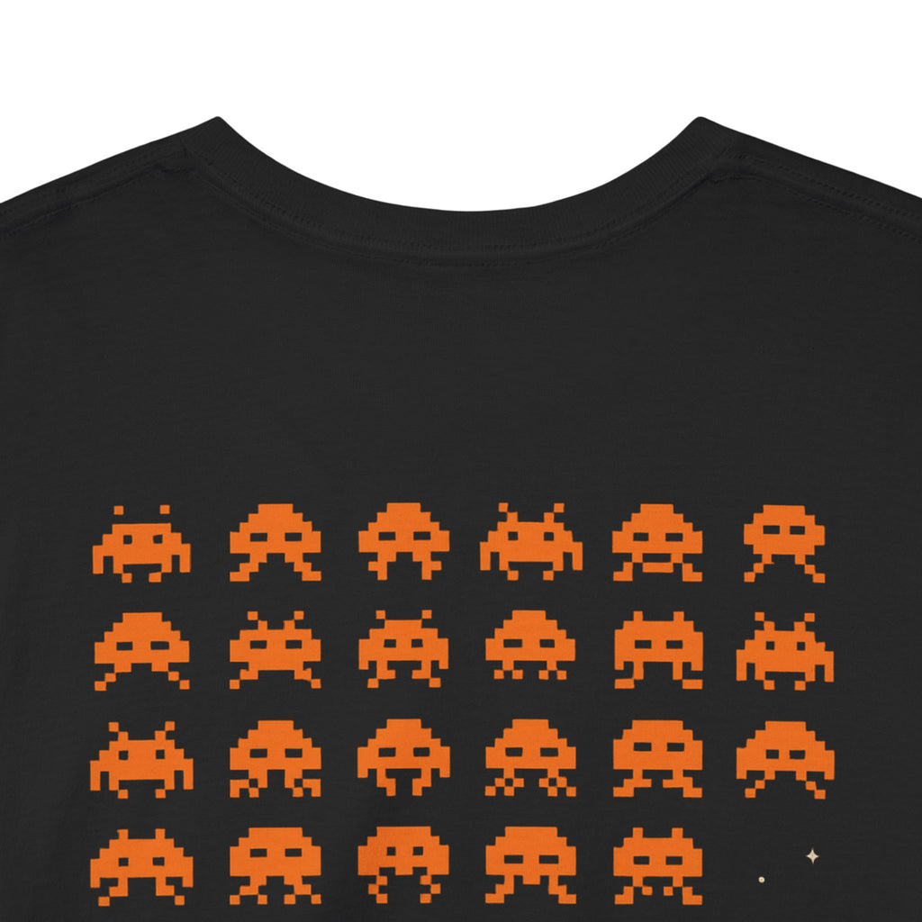 Combate los Marcianitos, Vintage Arcade Gamer Unisex Heavy Cotton Tee, Retro Space Invaders Game Nostalgia Shirt, 80s, Gift for Gamers,