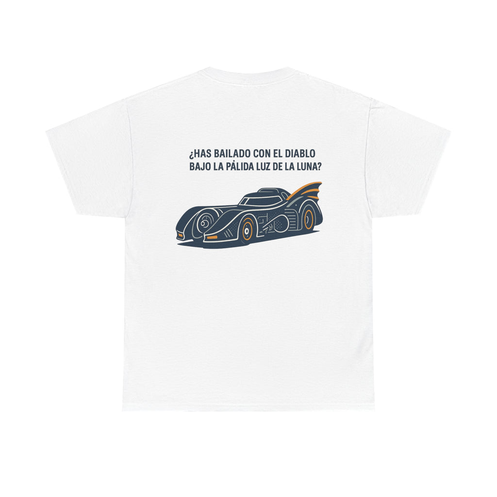Camiseta Batmobile, Estilo Retro 80s, Pregunta Icónica, Diseño Vintage Aventuras Nocturnas