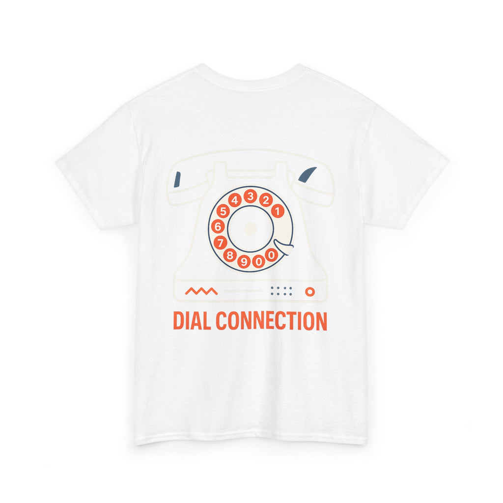 Camiseta Retro Teléfono de Disco, Estilo Vintage 80s