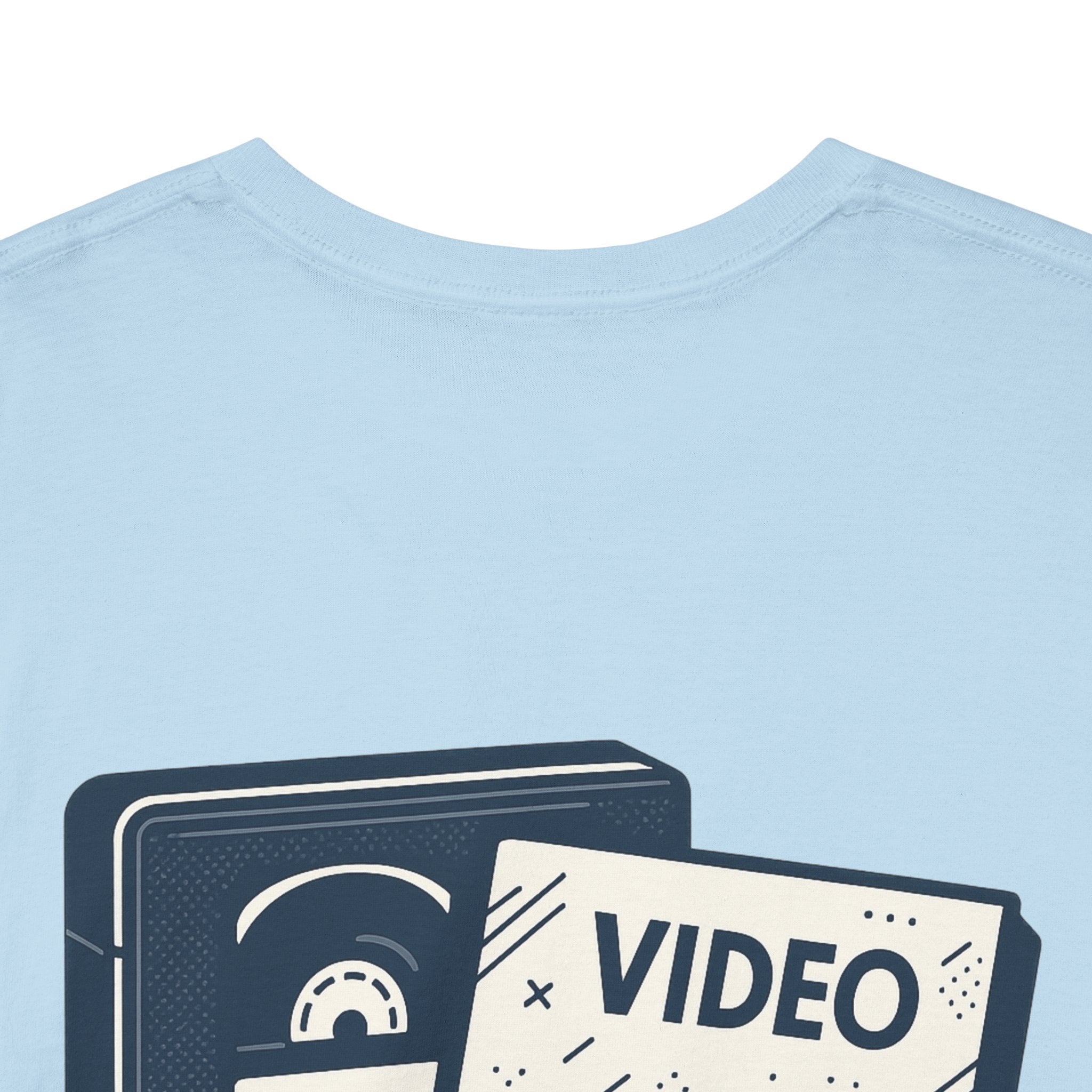 Camiseta VHS Retro, T-Shirt Clásico 80s, Recuerdos de Video, Gen X Nostalgia, Diseño Vintage Películas