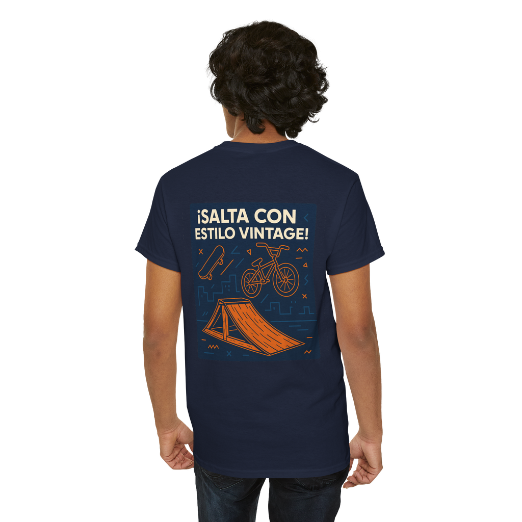 La Rampa de los 80s, Camiseta Skate Retro 80s, Salta con Estilo Camiseta Unisex, Regalo para Riders y Skaters, Camiseta Urbana